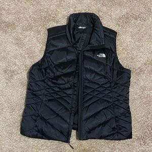 The North Face Black Puffer Vest